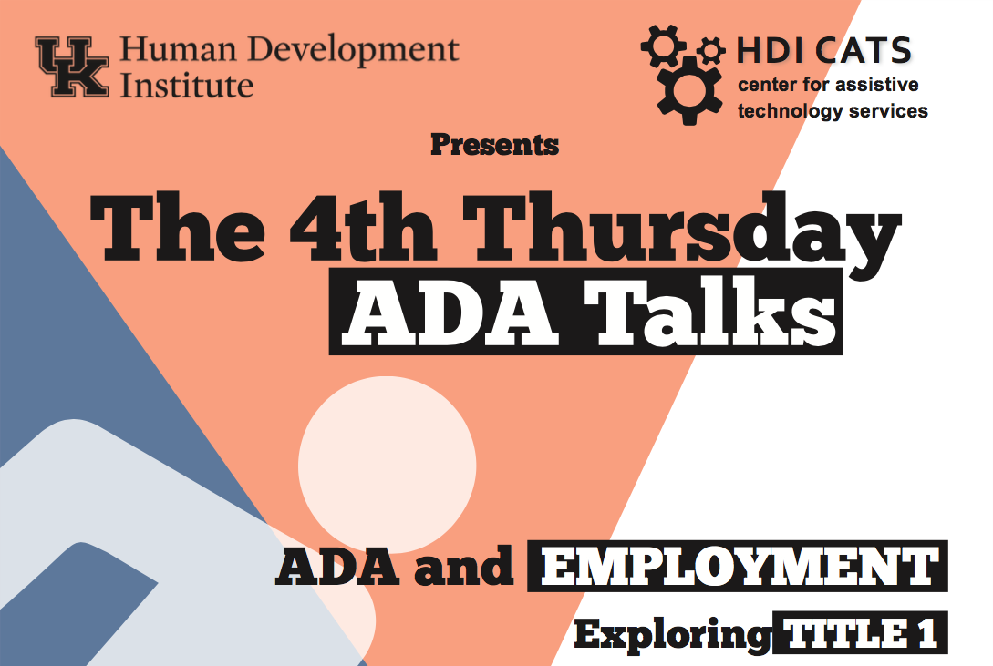 ADA Talk Flyer