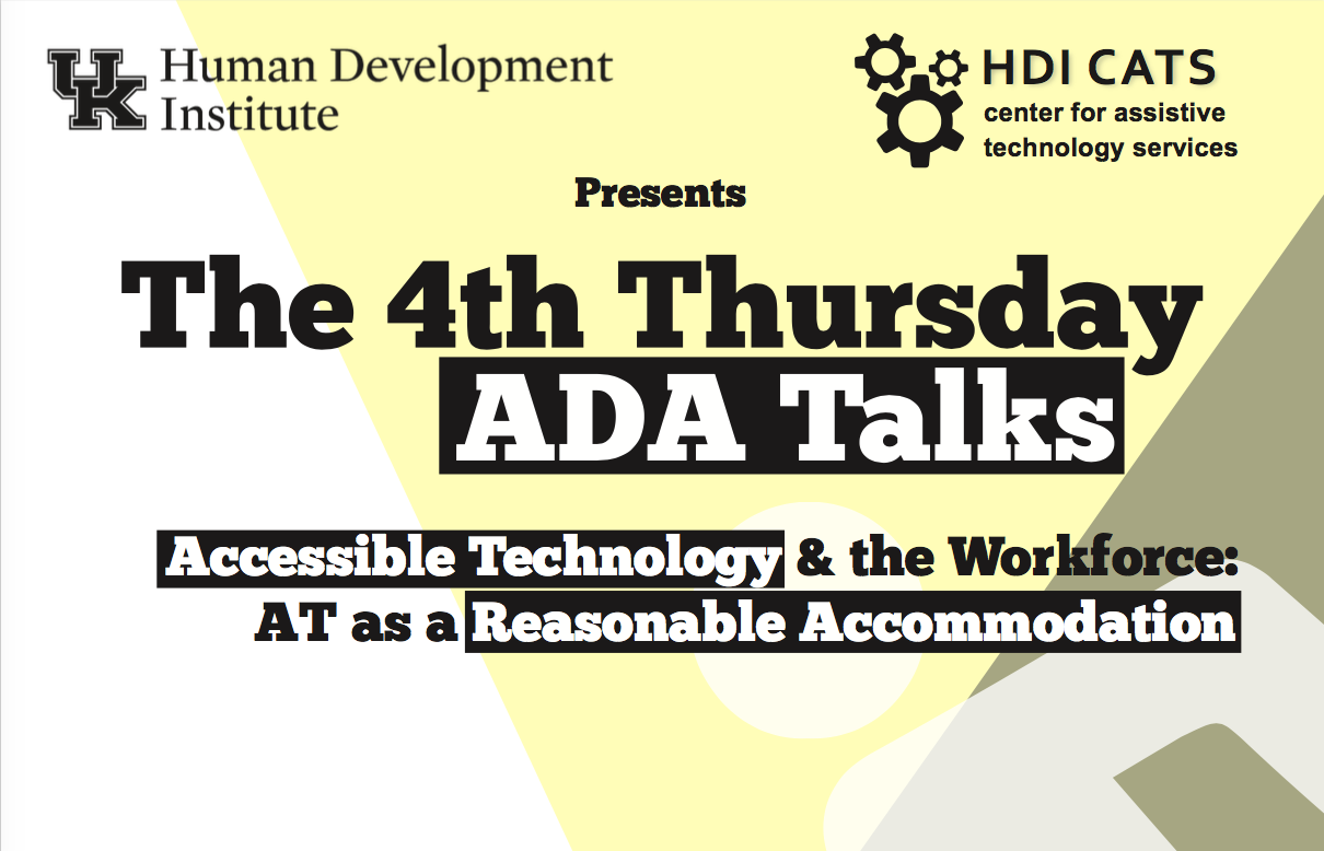 Image of ADA flyer with same information as on web page.